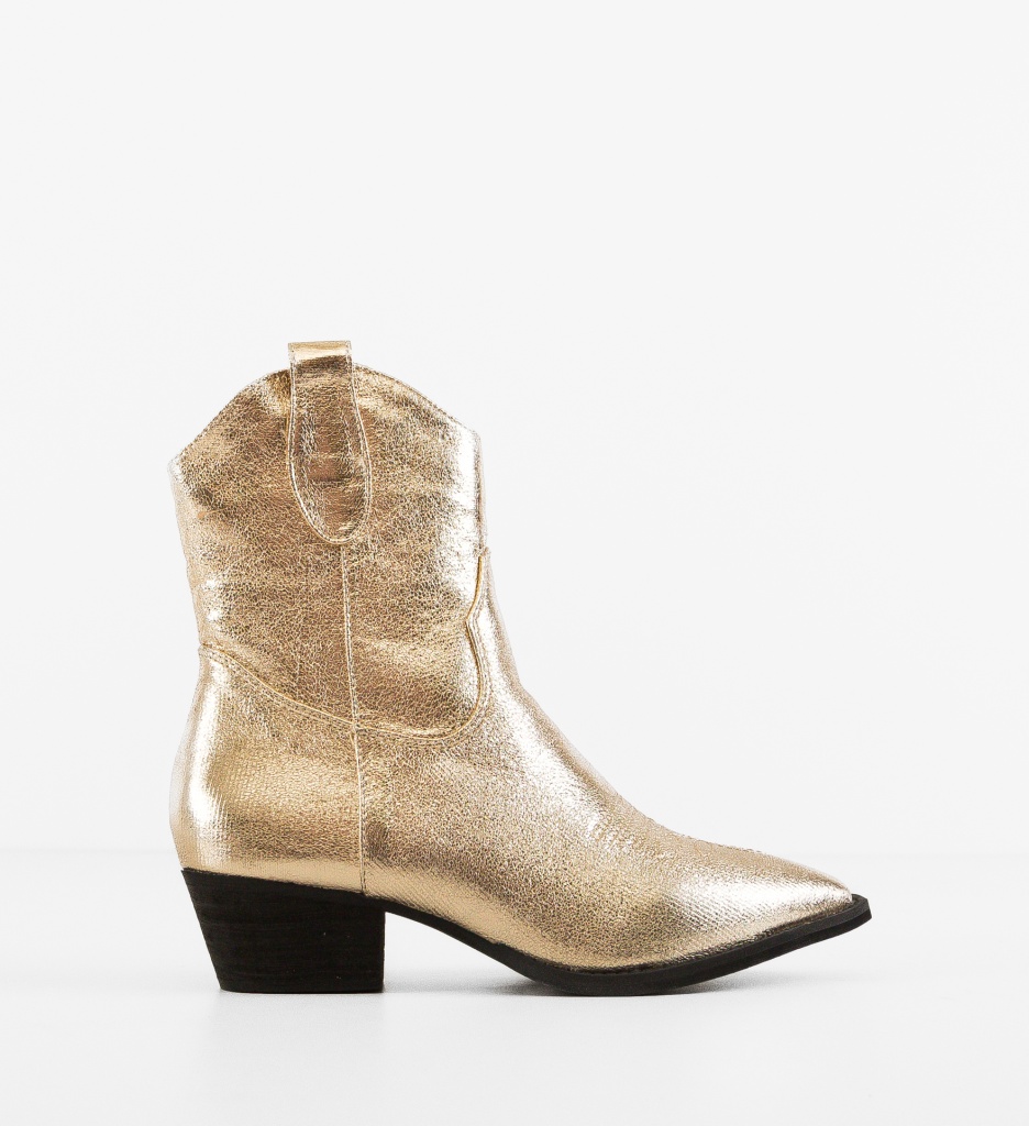 Botine Dama Lexz Aurii - Stil Refined - imagine 8