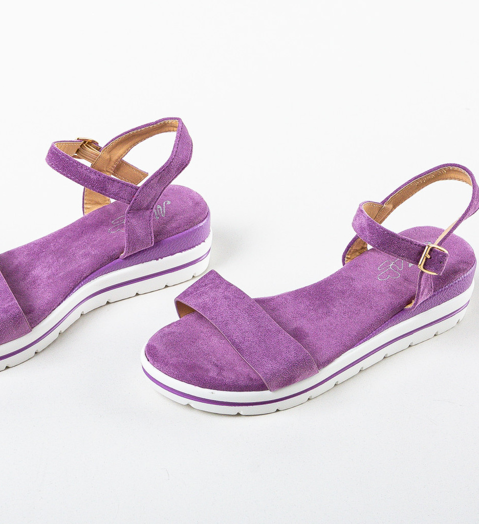 Platforme Dama Mov - Confort și Stil Inegalabil - imagine 5