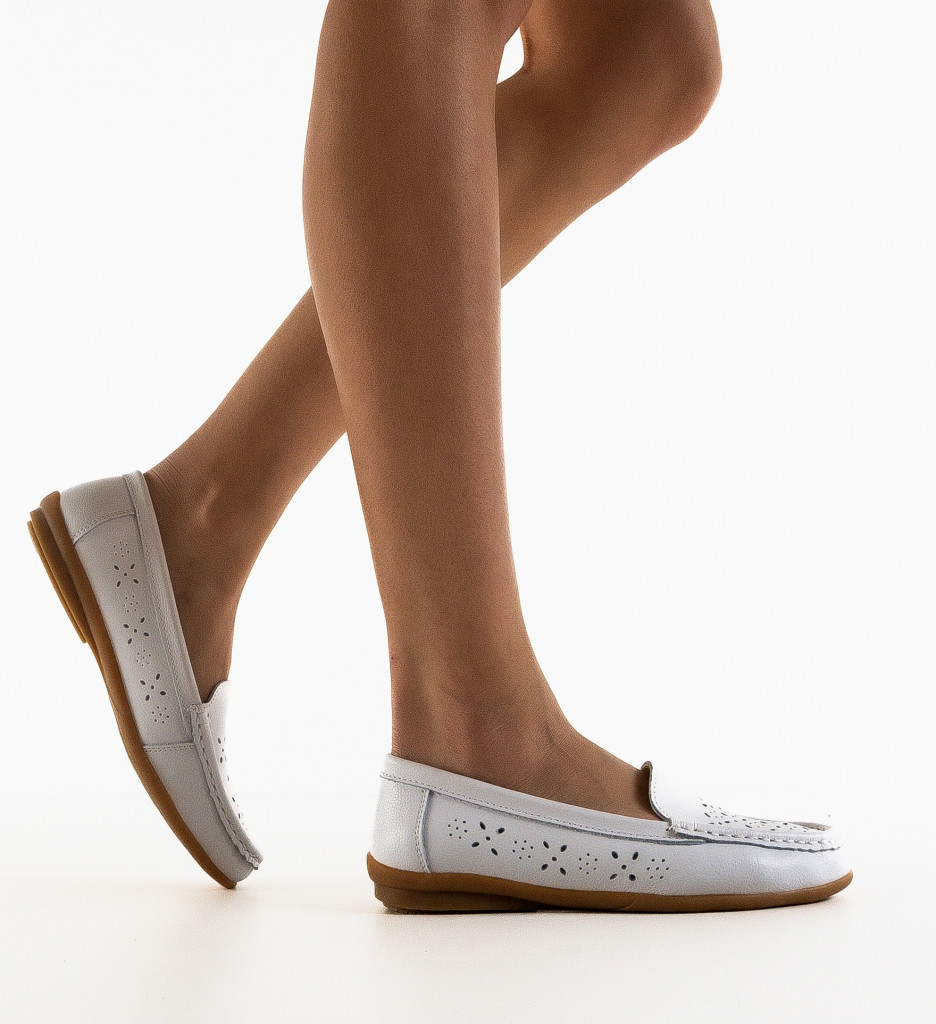 Pantofi Casual Debar Albi | Confort și Stil - imagine 3