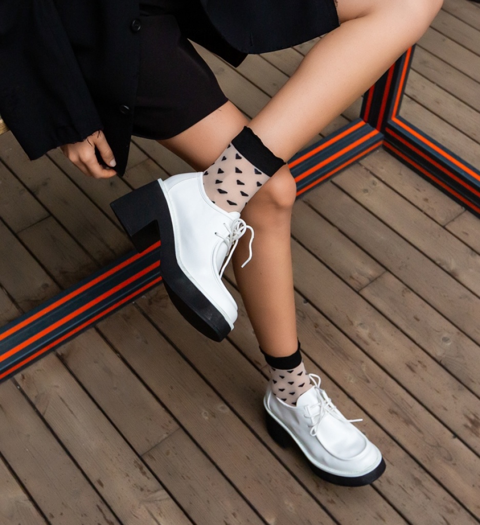 Pantofi Casual Aylmer Albi - Confort și Stil - imagine 6