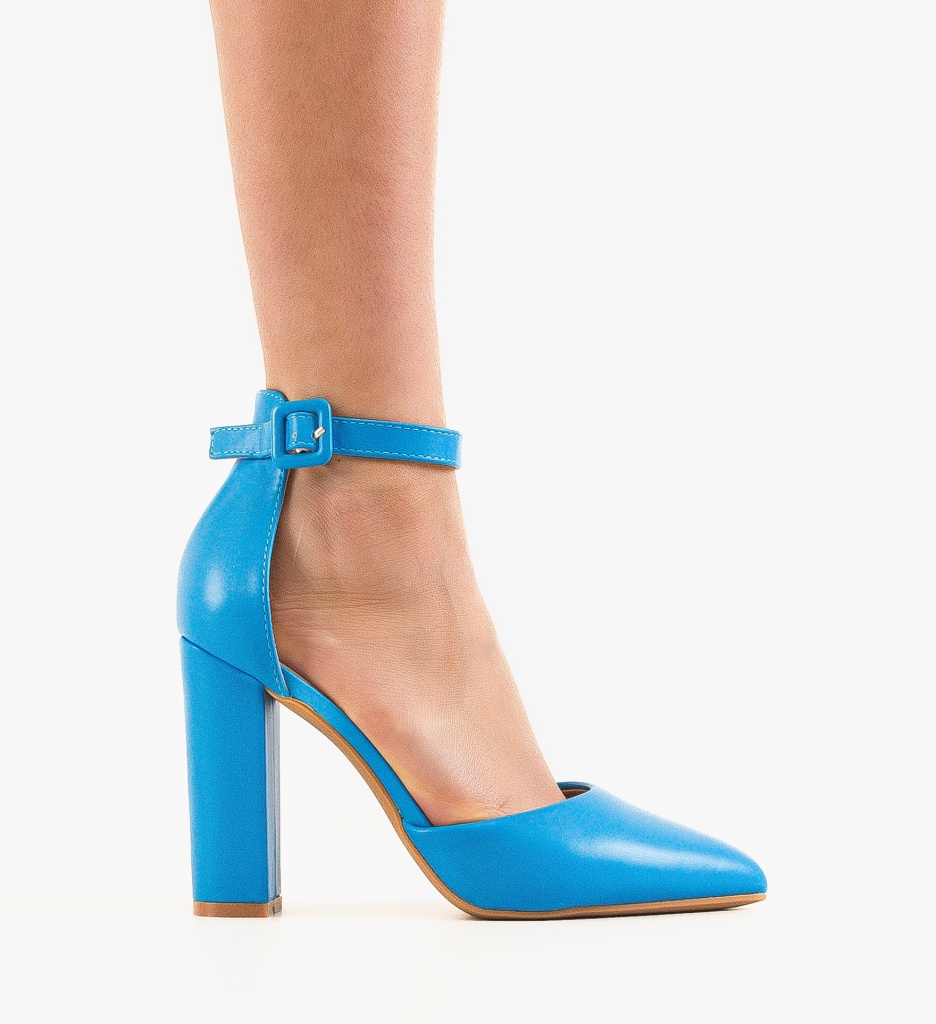 Pantofi Anjali Albastri | Eleganță și Stil - imagine 5