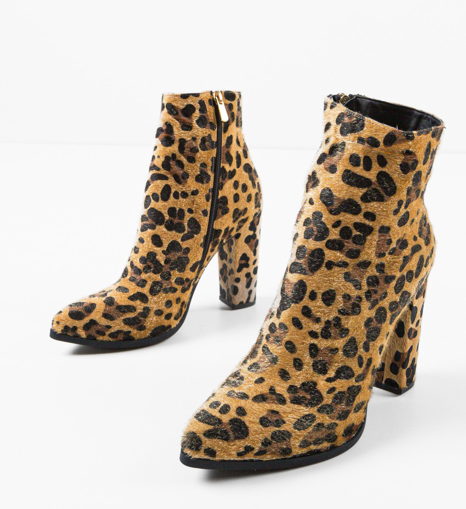 Botine Dama Famusa Print - Stil și Confort - imagine 6