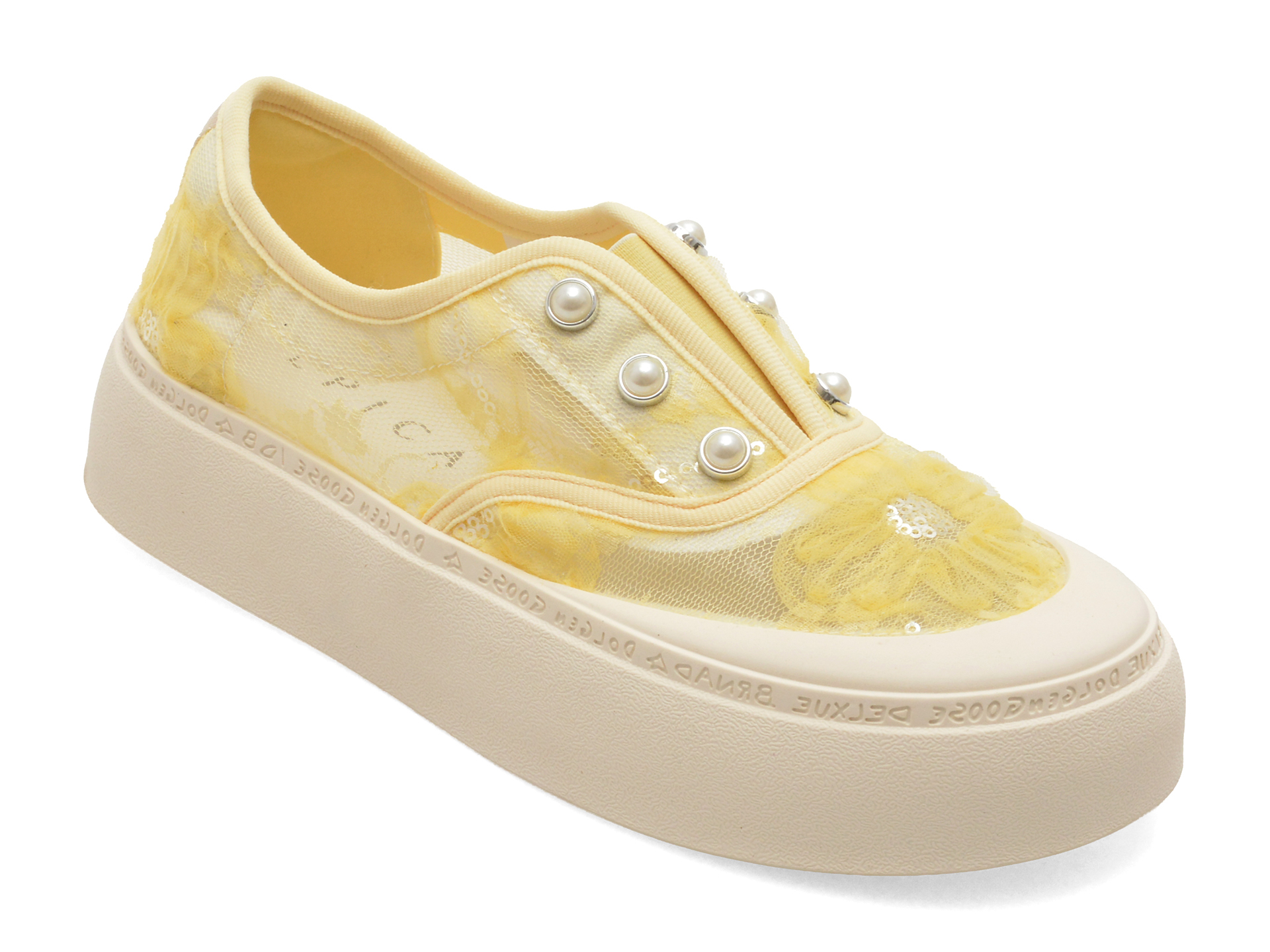 Pantofi Epica Galbeni Casual Comfort