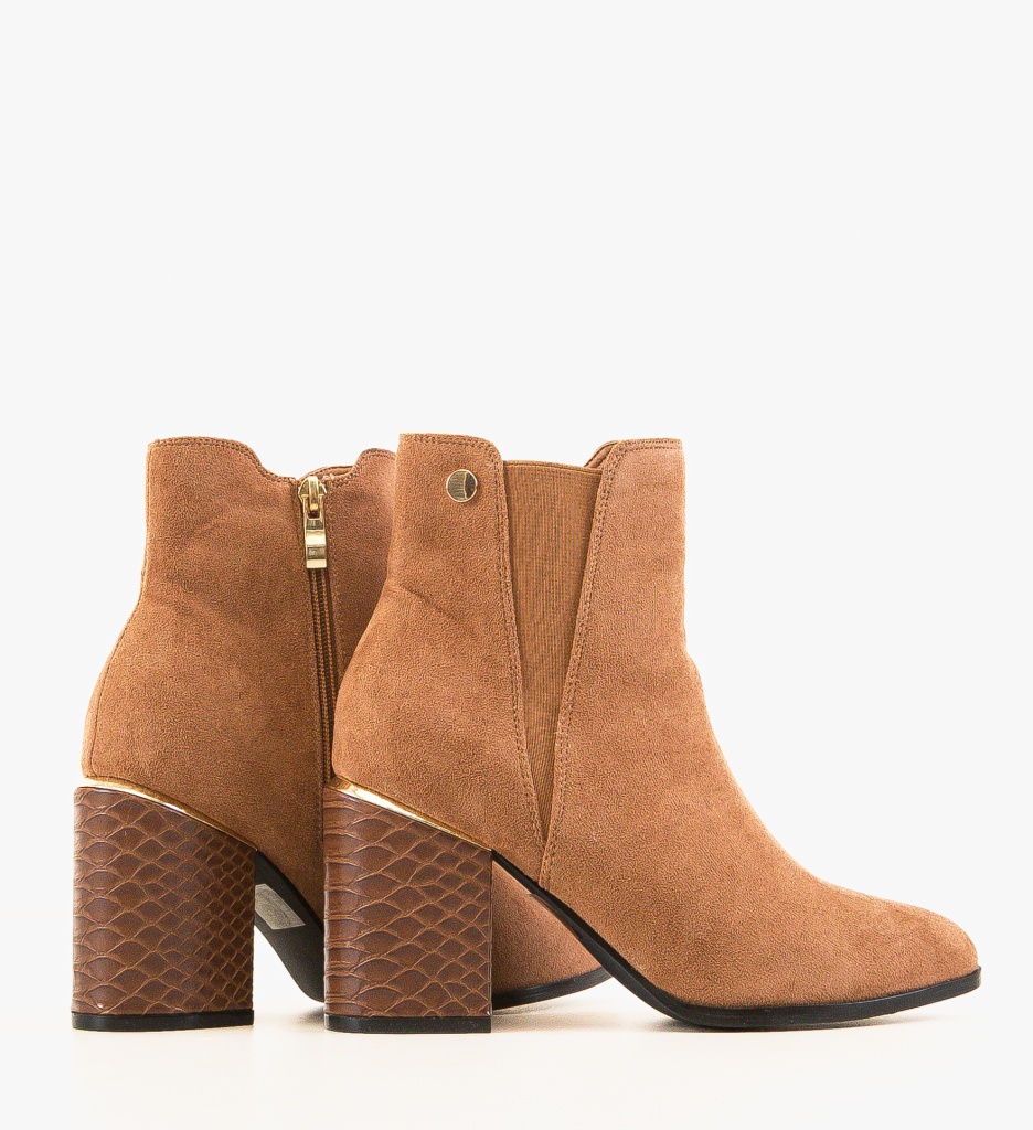 Botine Ynny Camel - Eleganță și Confort - imagine 4