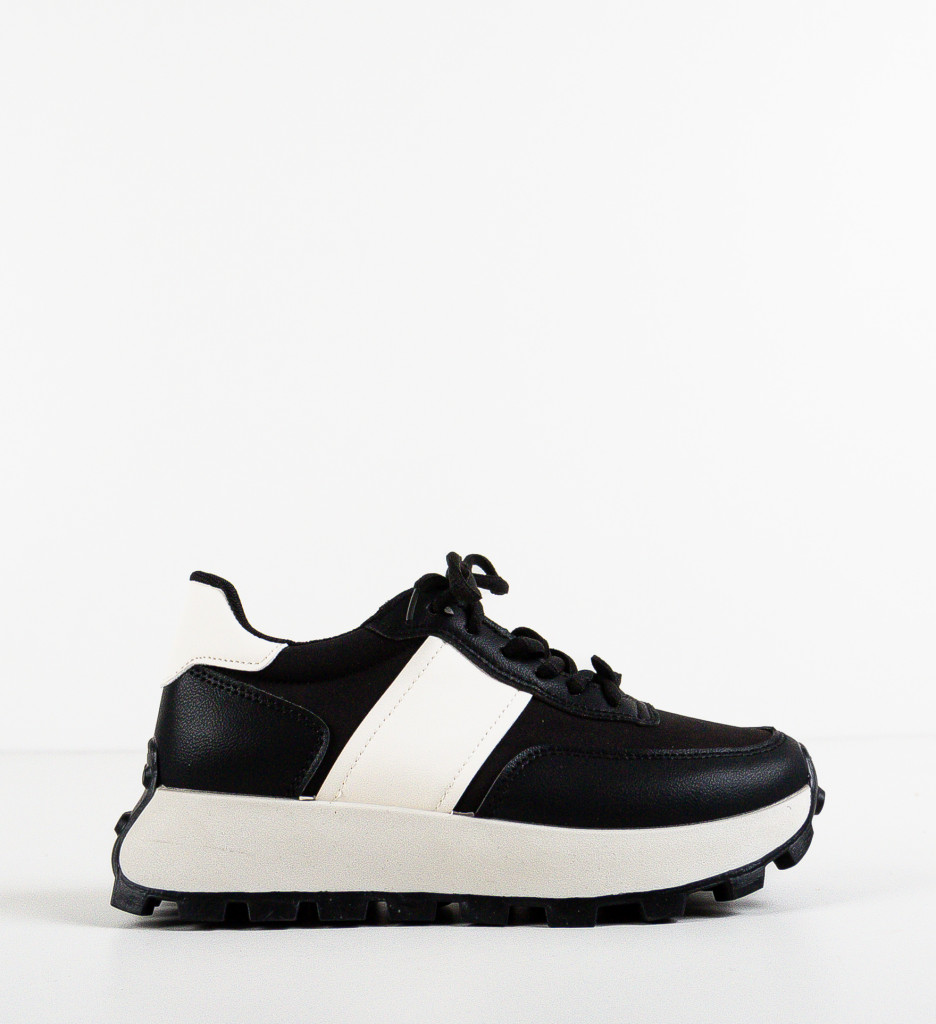 Sneakers Dama Feytong Negri | Confort și Stil - imagine 5