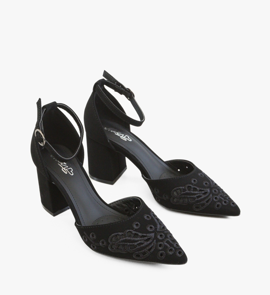 Pantofi Dama Hahey Negri Eleganți - imagine 2