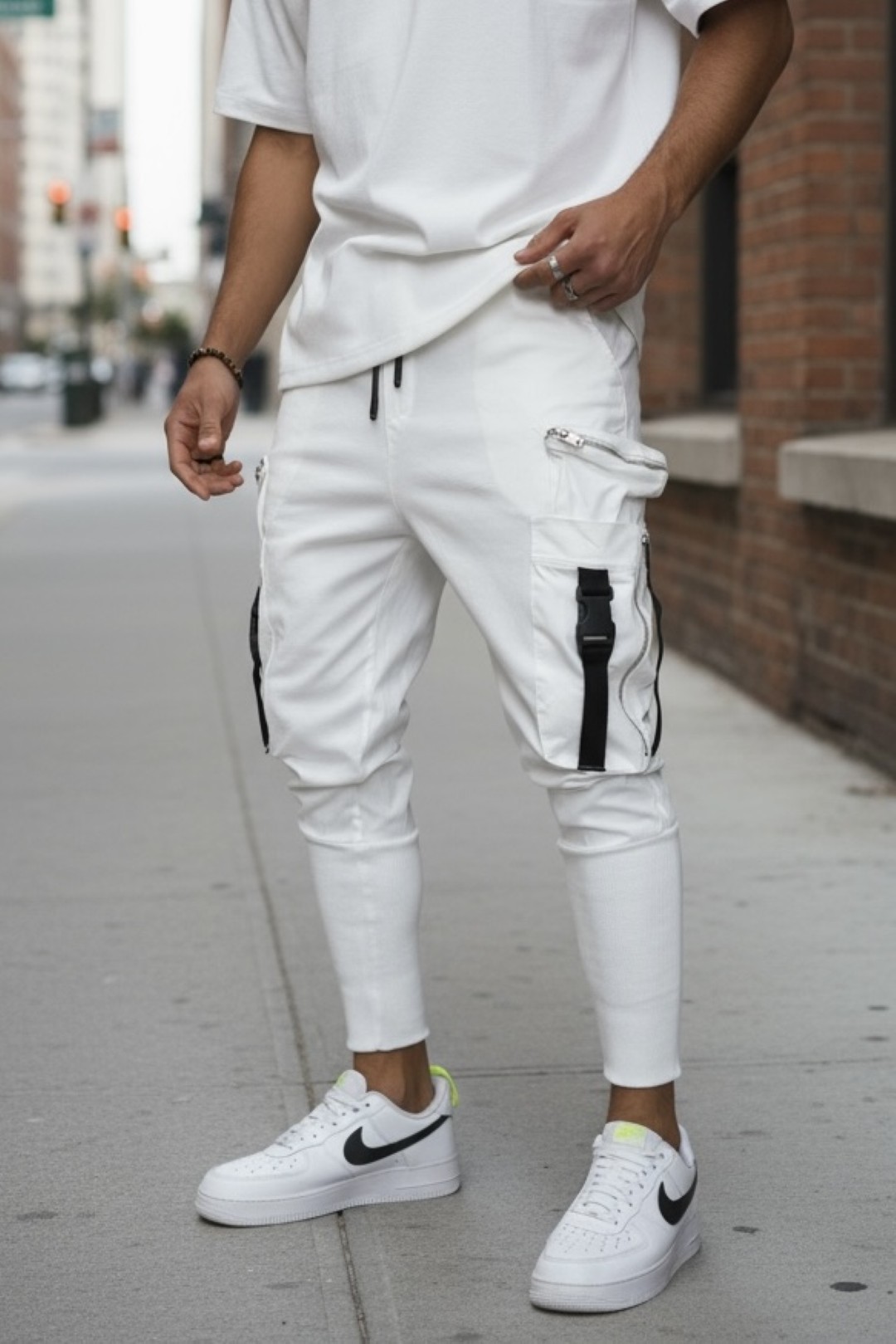 Pantaloni Trening Cargo Albi Conici | Stil & Confort