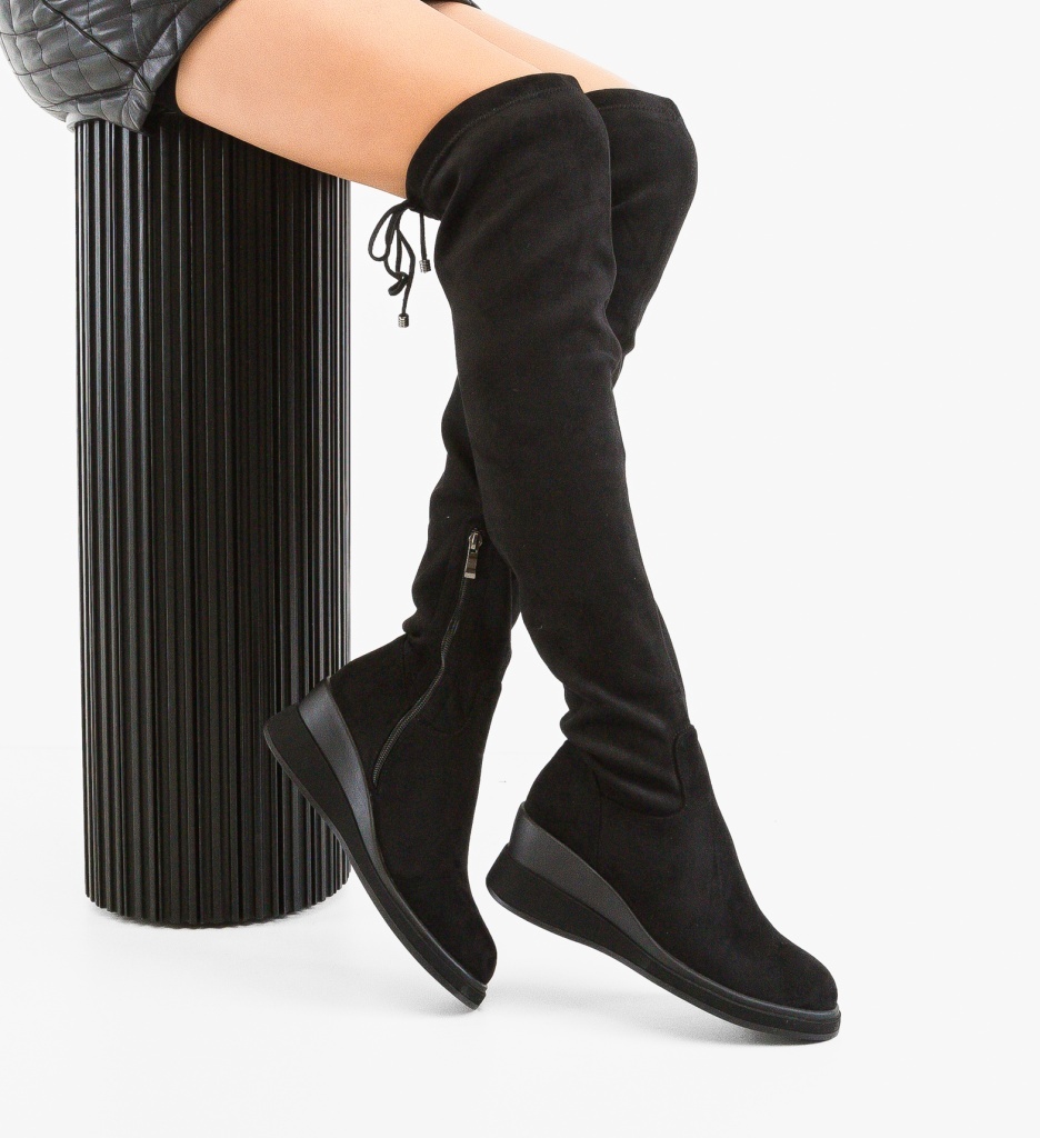 Cizme Dama Kryn Negre - Eleganță și Confort - imagine 4