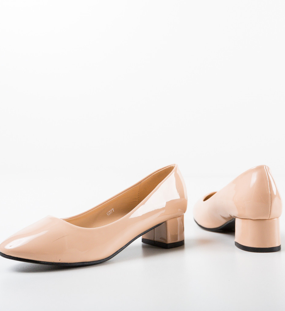 Pantofi Lucane Bej - Eleganță și Stil - imagine 5