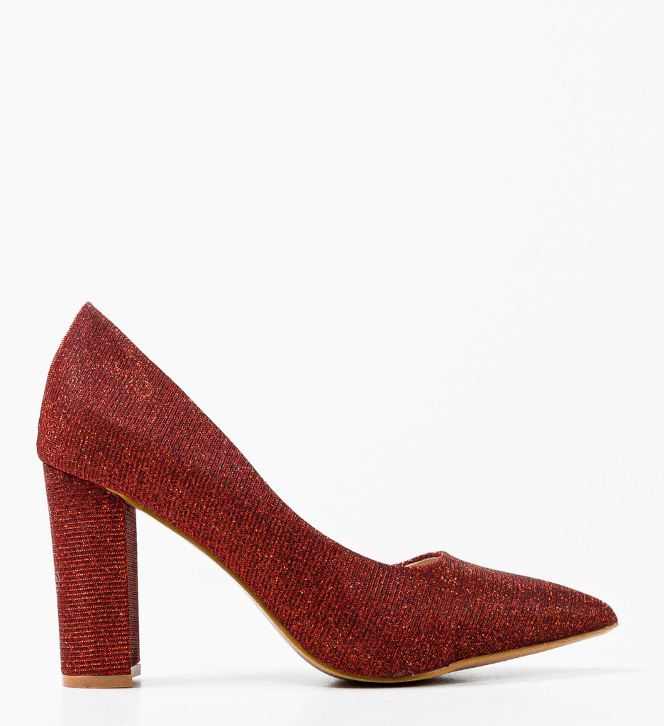 Pantofi Dama Grena Ethan | Eleganță și Stil - imagine 4