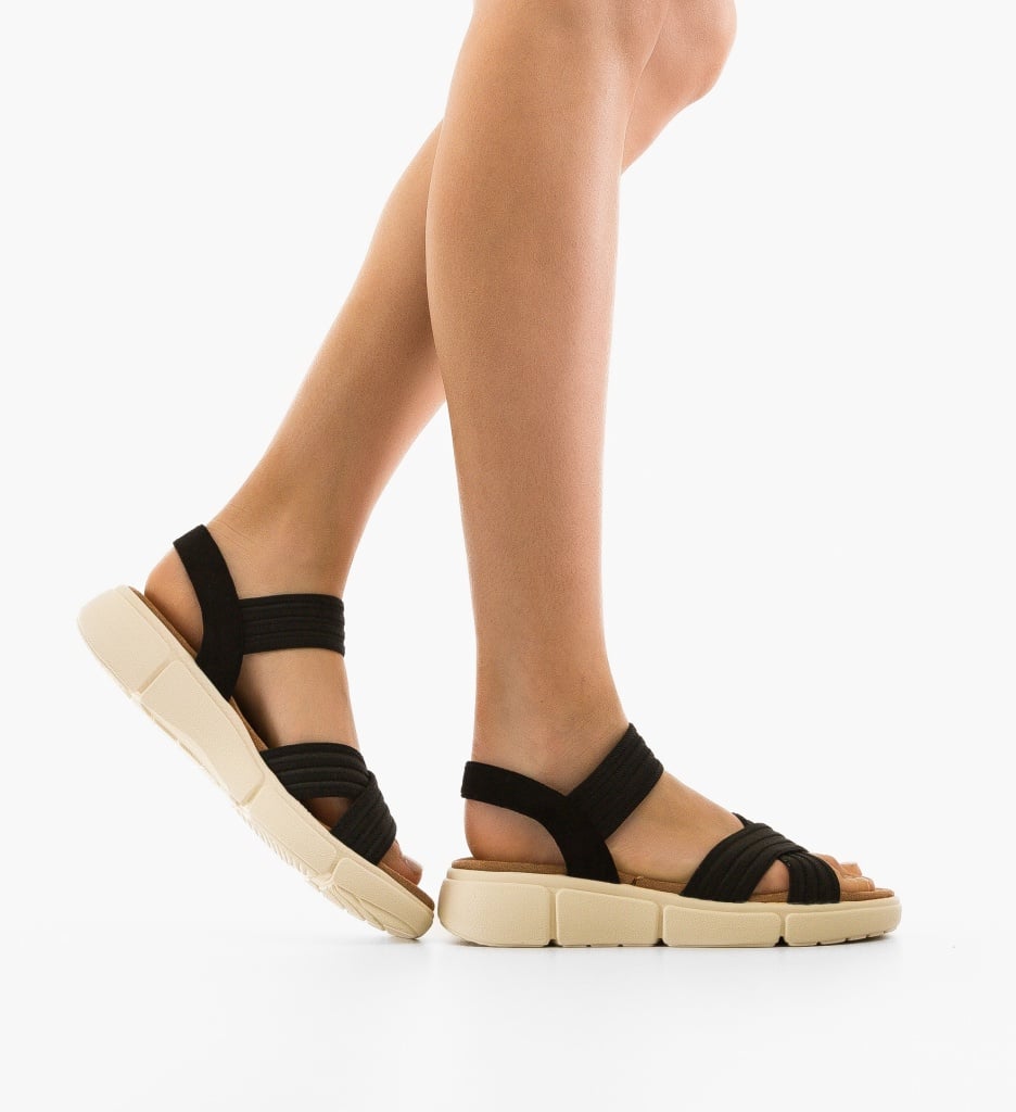 Sandale Raduku Negre Elegante - Confort Premium