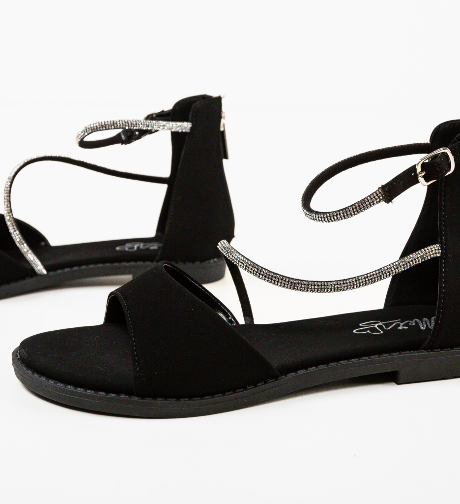Sandale Stan Negre | Eleganță și Confort - imagine 7