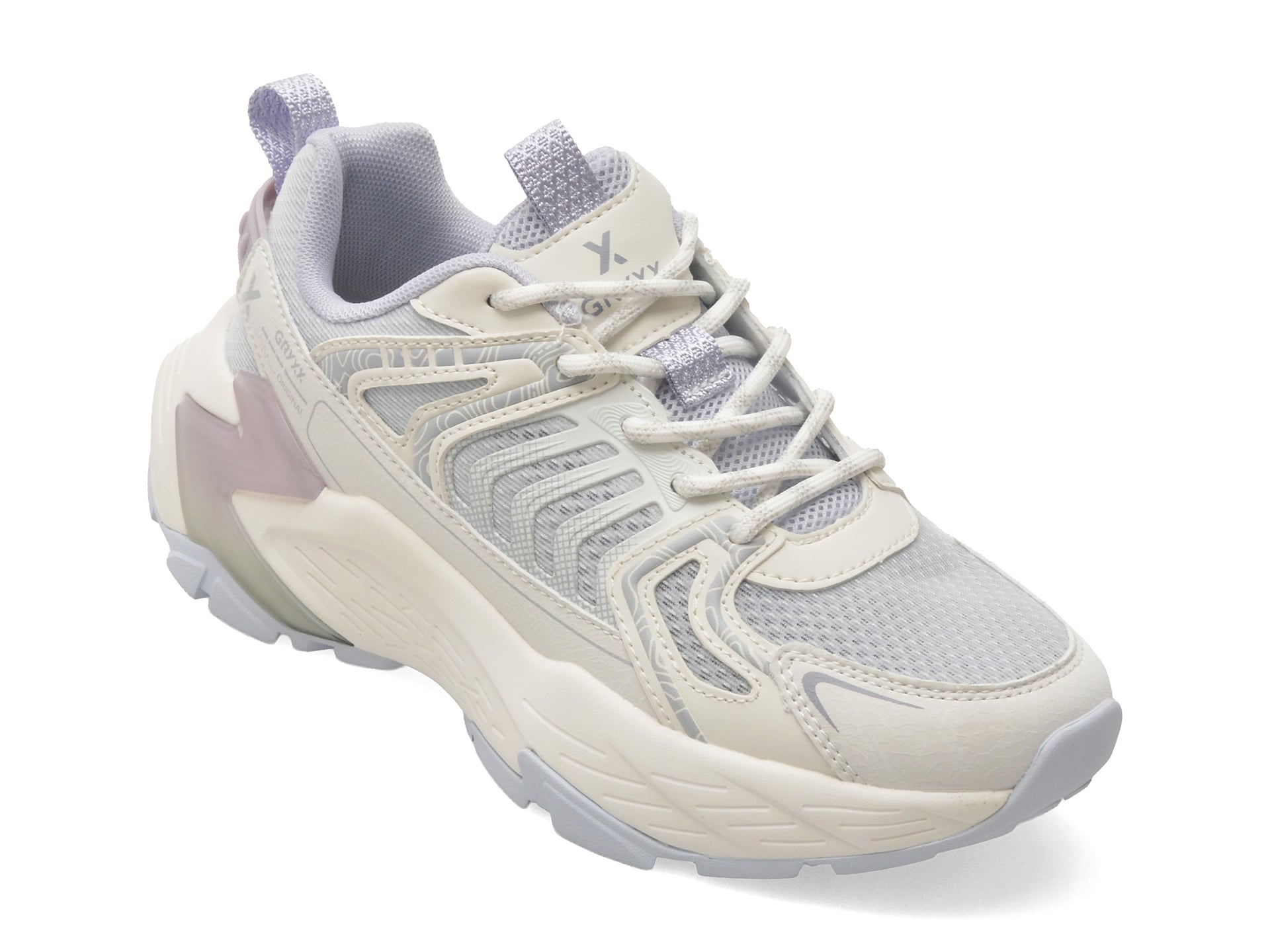 Pantofi Sport Gryxx Mov Textil Comozi