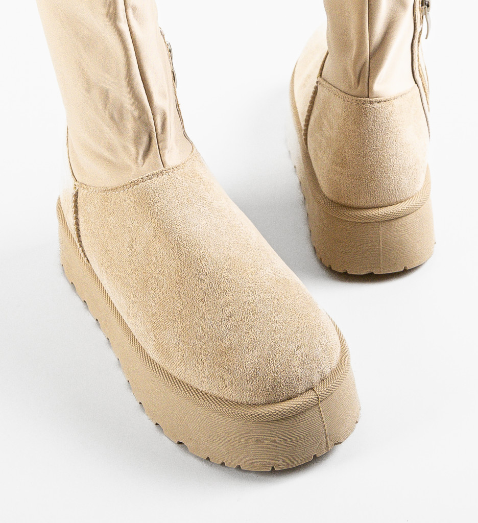 Cizme Ug Ultrao Bej - Confort și Stil - imagine 9
