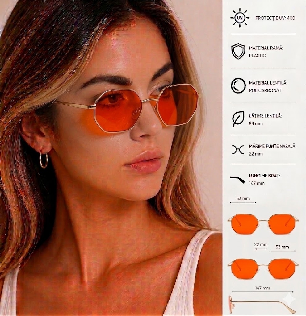 Ochelari Picadili SG091 cu protecție UV400 - imagine 3