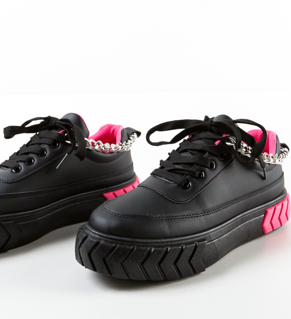 Sneakers Dama Jobe Negri - Confort și Stil - imagine 6