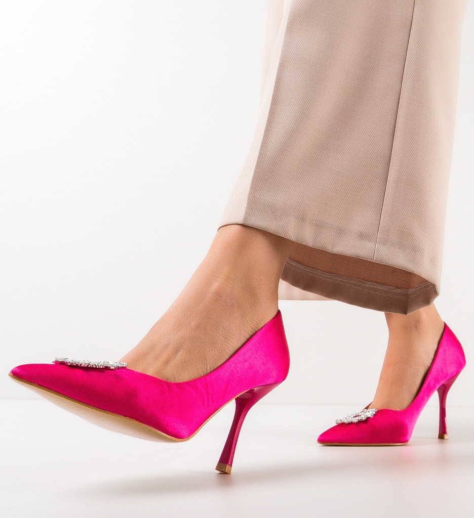 Pantofi Dama Amayah Roz - Eleganță și Stil - imagine 3