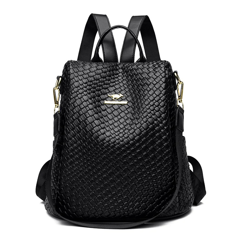 Rucsac de dama Delis Xiomara GT2854 antifurt, Negru