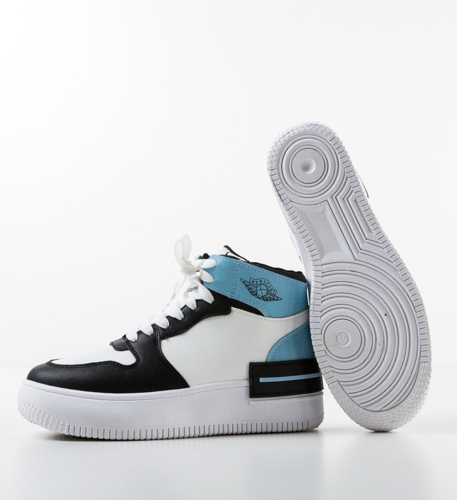 Sneakers Dama Albastri Alissa | Confort si Stil - imagine 5