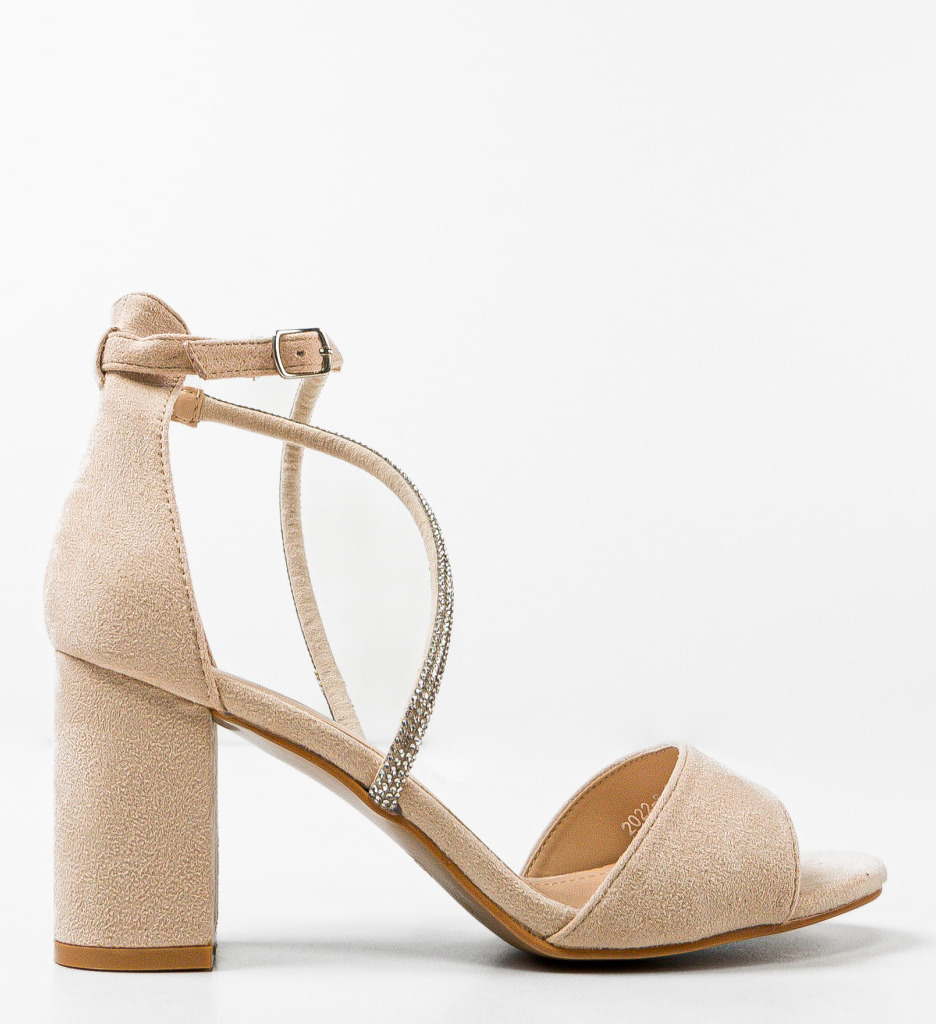 Sandale Dama Pixies Bej - Eleganță și Stil - imagine 3