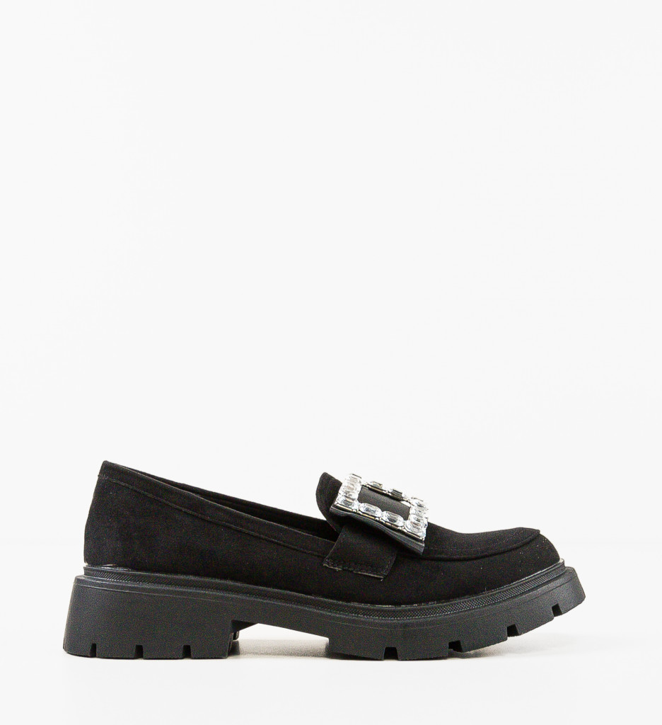 Pantofi Casual Dama Tageb Negri - Confort și Stil - imagine 5
