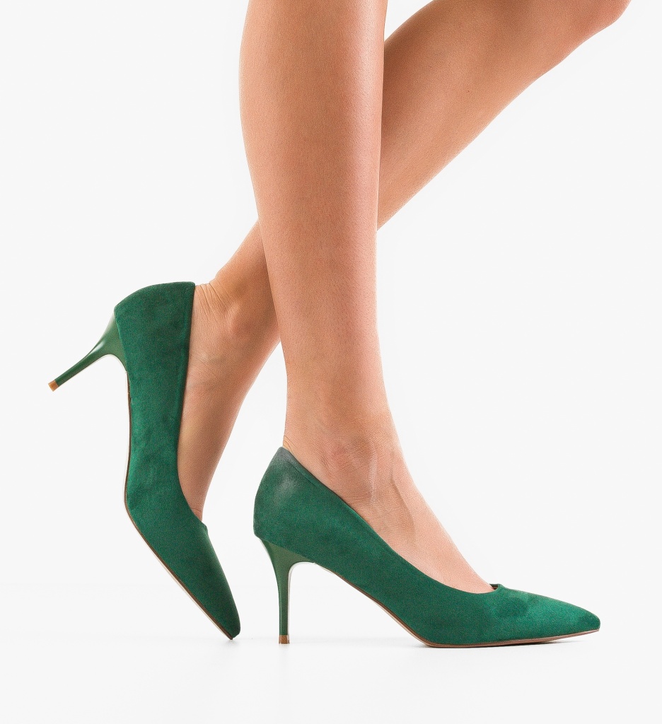 Pantofi Stiletto Ryra Verzi - Eleganță Asigurată