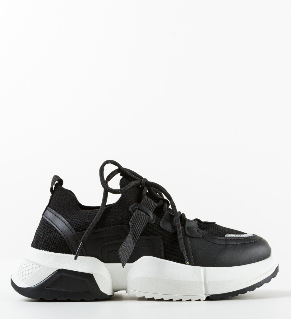 Sneakers Dama Munro Negri - Confort & Stil - imagine 6