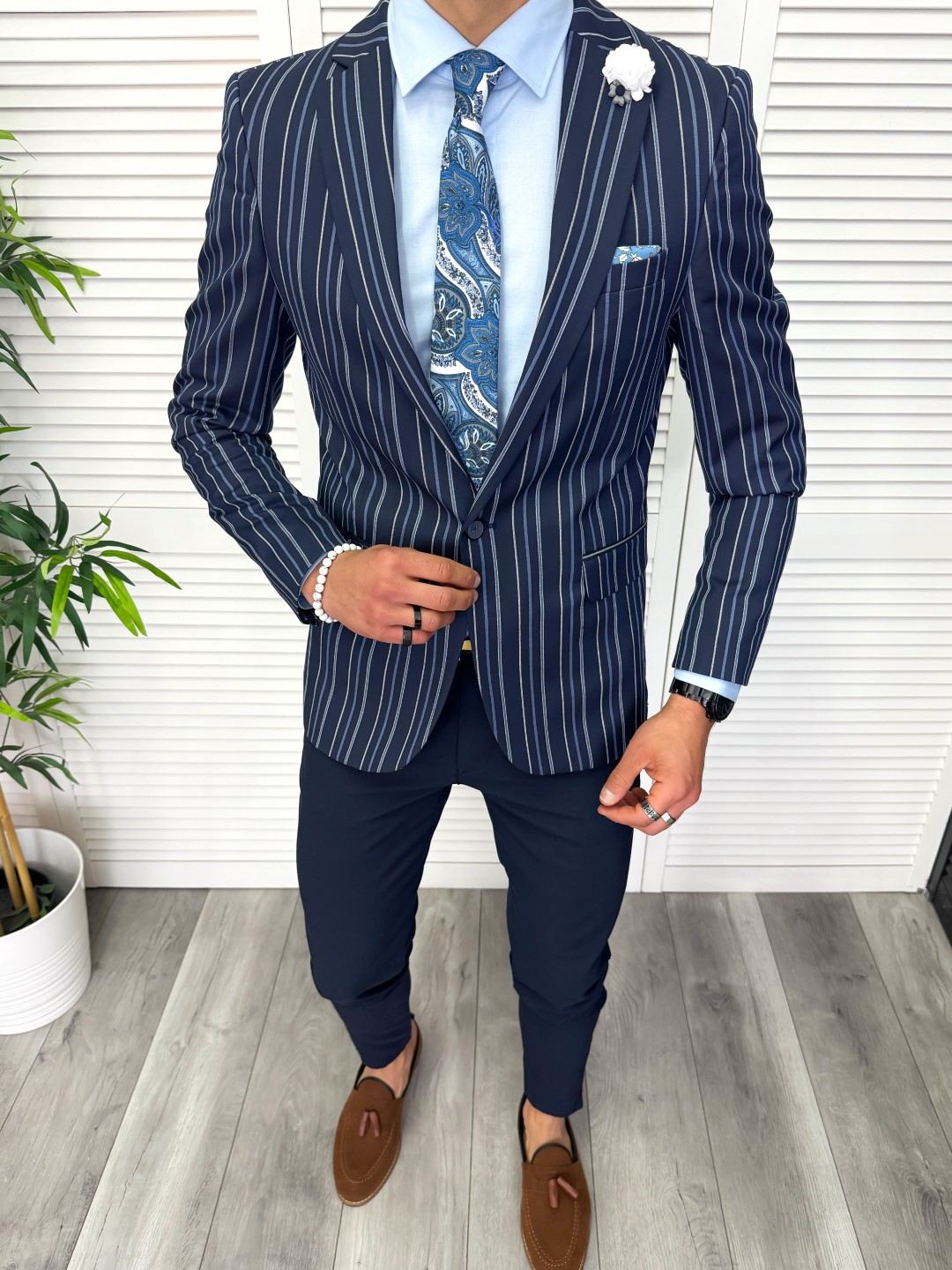 Tinuta Smart Casual Barbat 4 Piese Eleganta