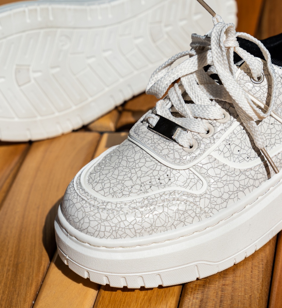 Sneakers Dama Kline Bej | Confort și Stil Urban - imagine 8