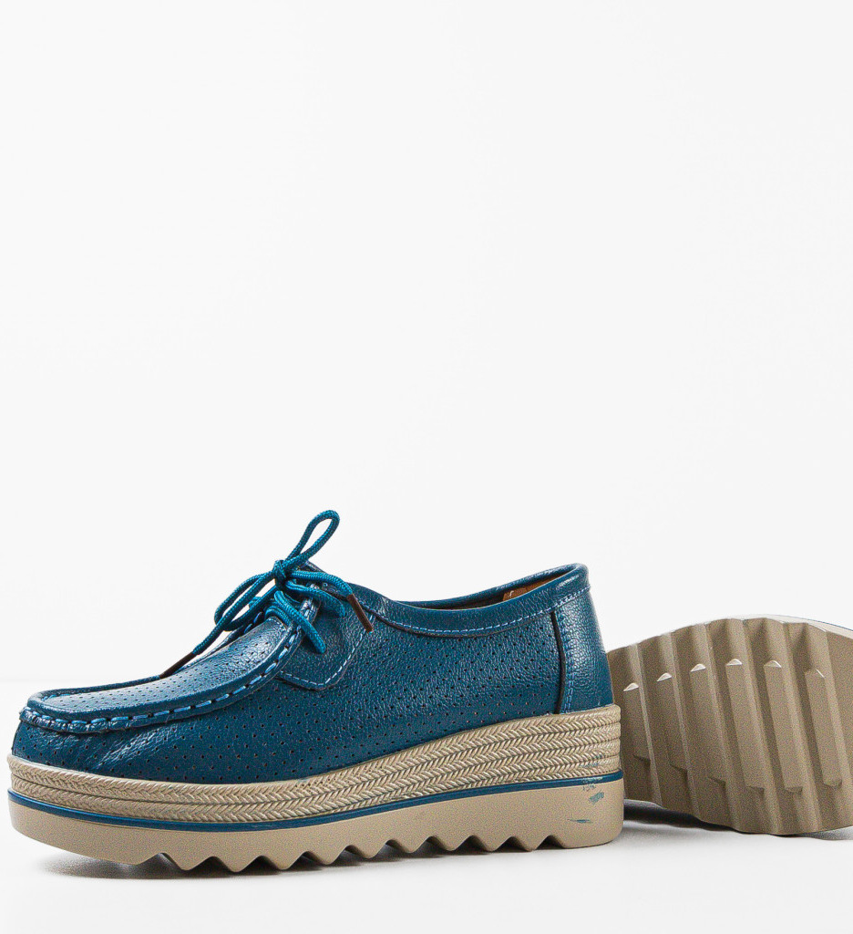 Pantofi Torinoz Albastri | Stil & Confort Zilnic - imagine 7