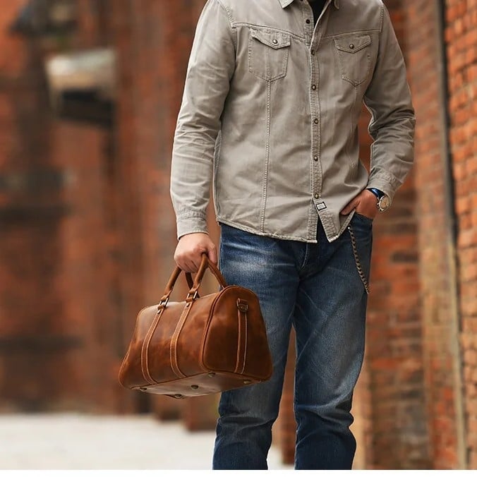 Delis Nyro GT3304 Geanta Piele Călătorie - imagine 9