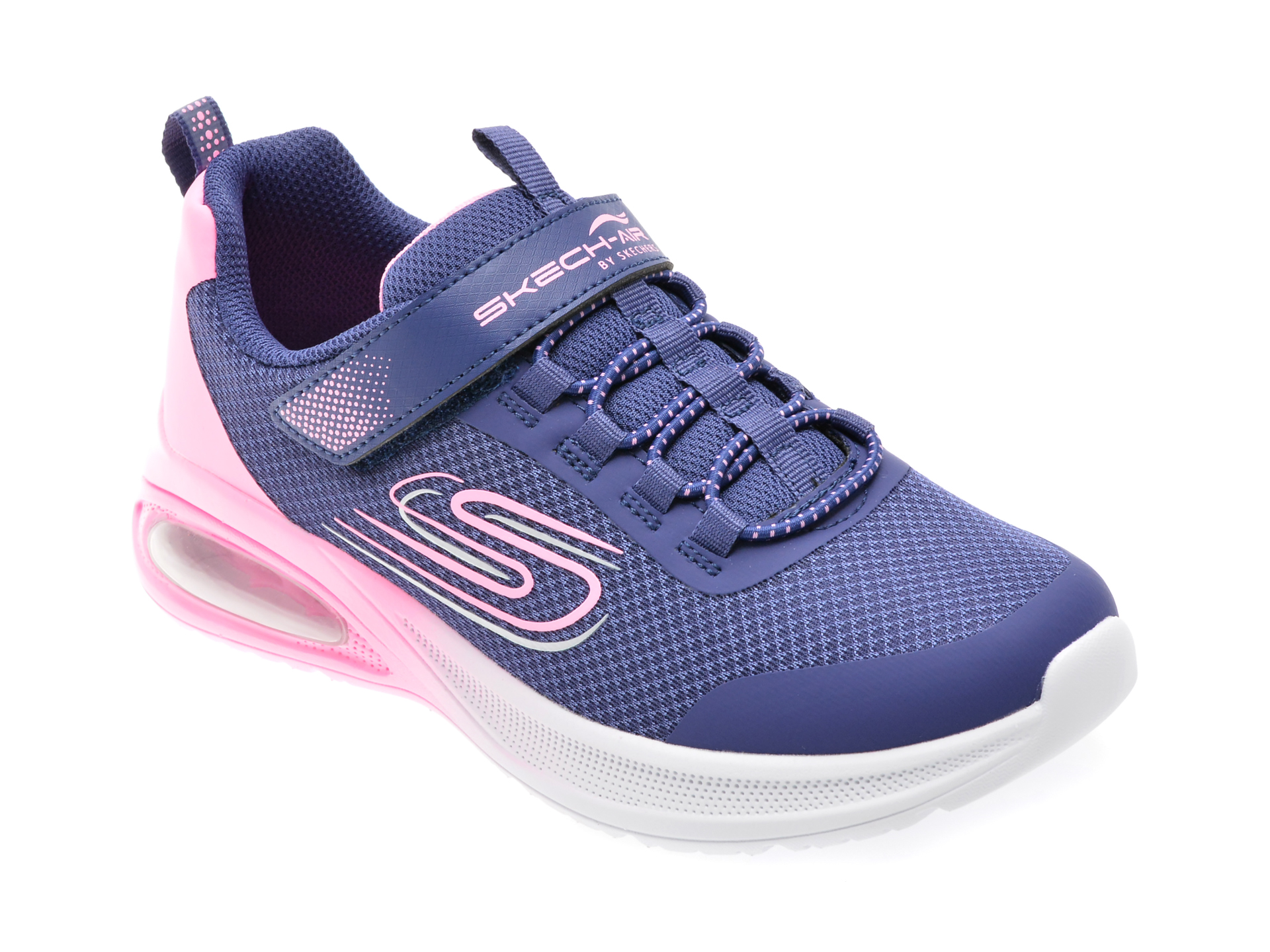 Pantofi Sport Skechers cu Velcro pentru Fetite
