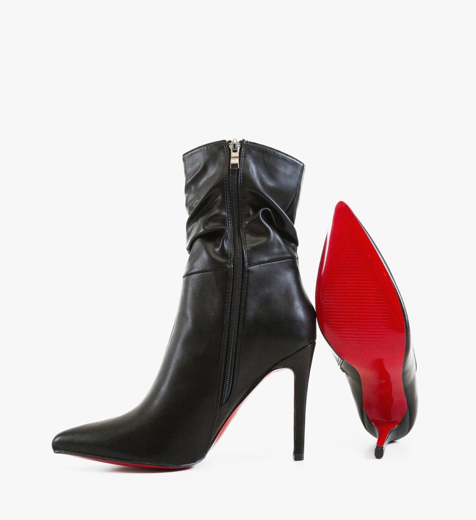 Botine Dama Klemenia Negre | Eleganță și Stil - imagine 5