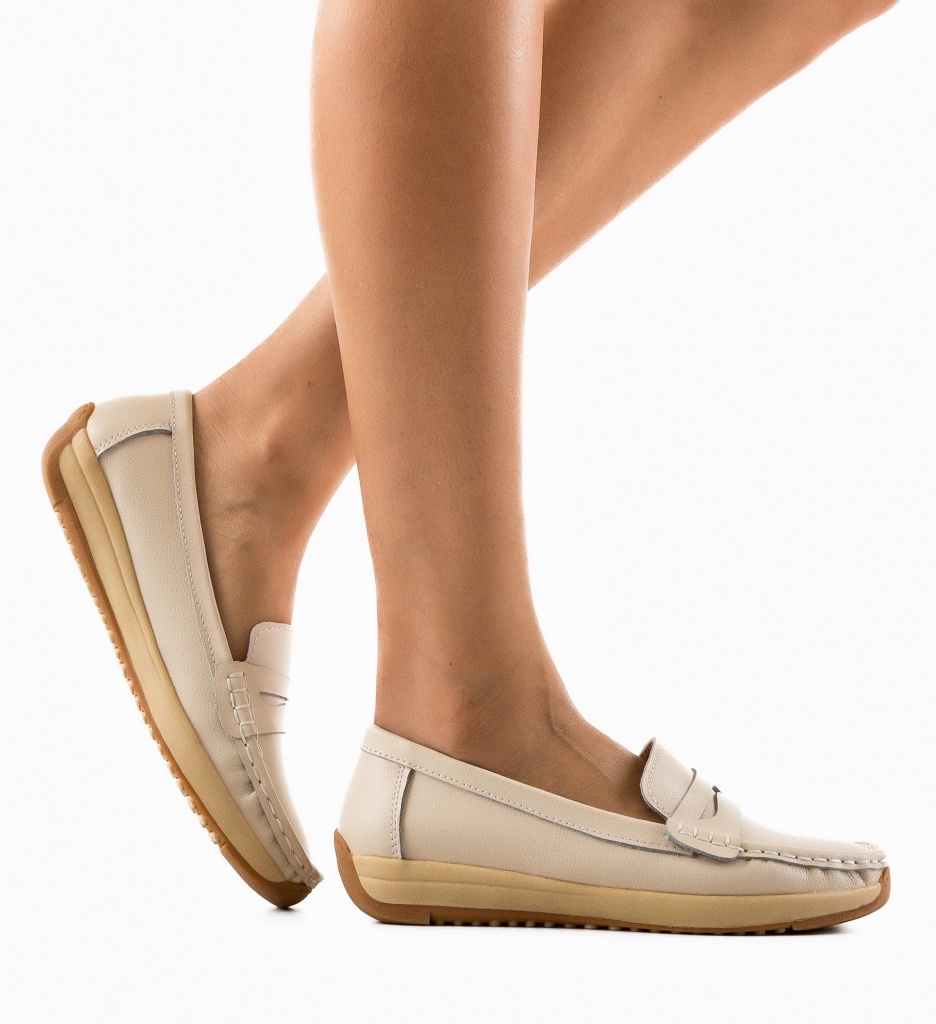 Pantofi Casual Uyteu Bej | Confort & Stil - imagine 4