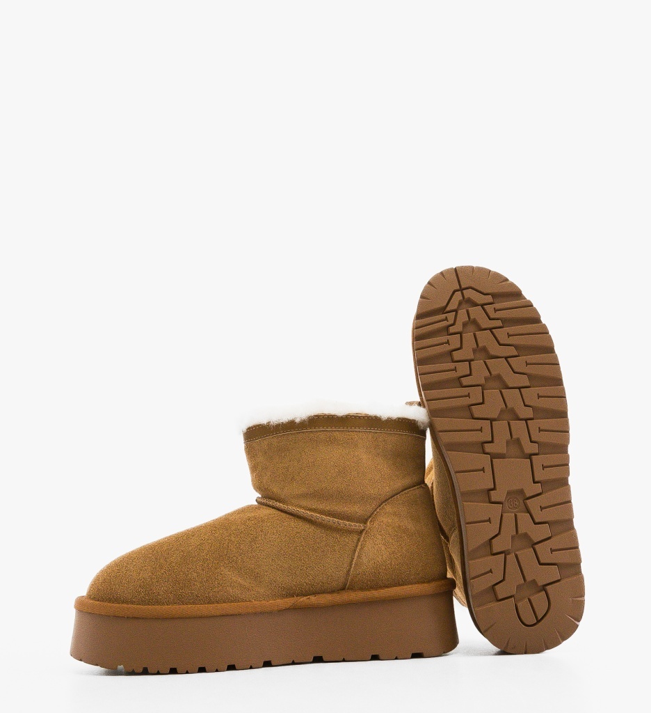 Cizme Depurtat Fondy Camel - Confort și Stil - imagine 2