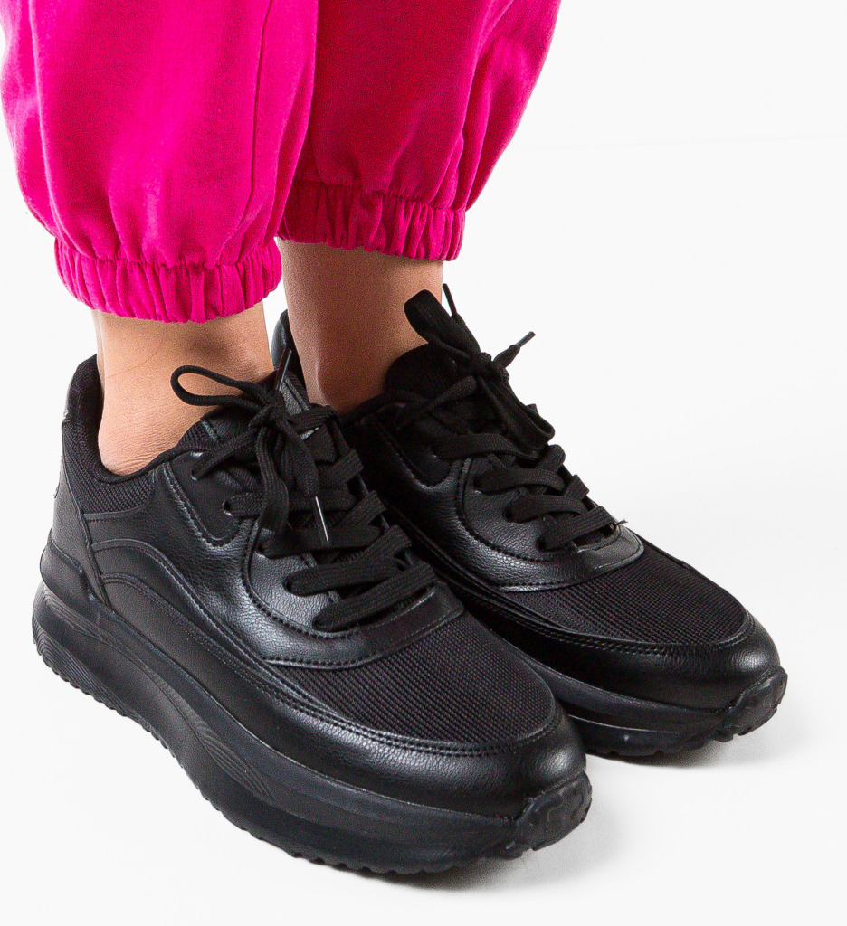 Pantofi Sport Xanthe Negri - Confort Maxim - imagine 3