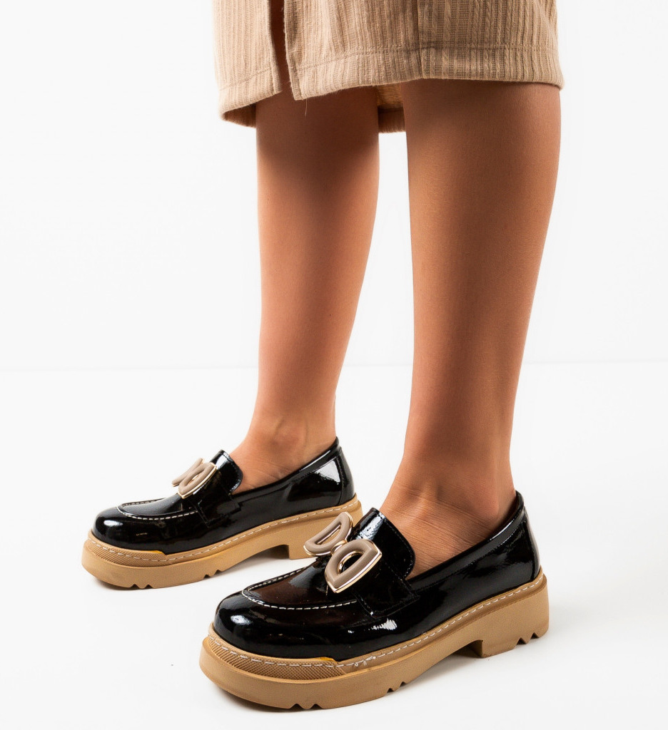 Pantofi Casual Markyez Negri - Confort și Stil - imagine 2