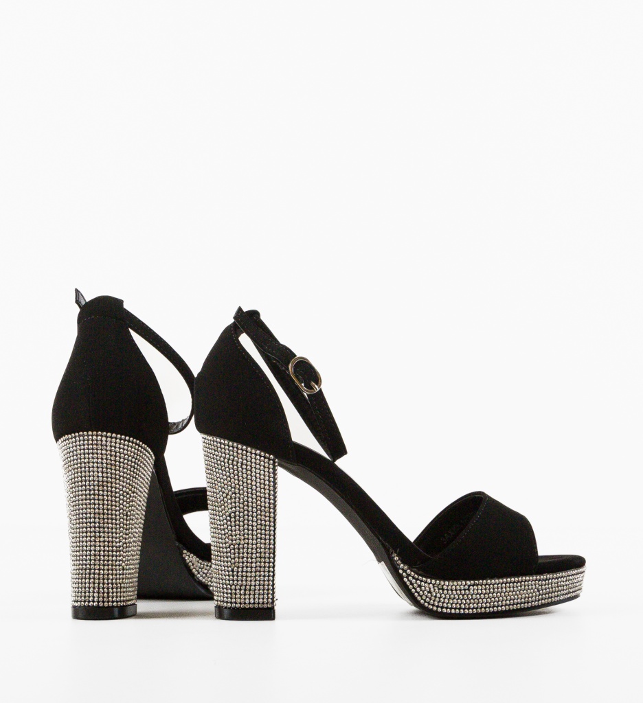 Sandale Omegon Negre - Eleganță și Stil - imagine 4