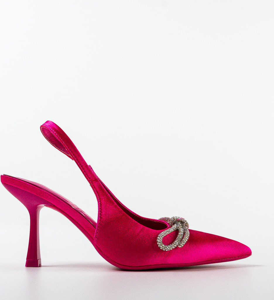 Pantofi cu Toc Atlanta Fuchsia - Eleganță Vibrantă