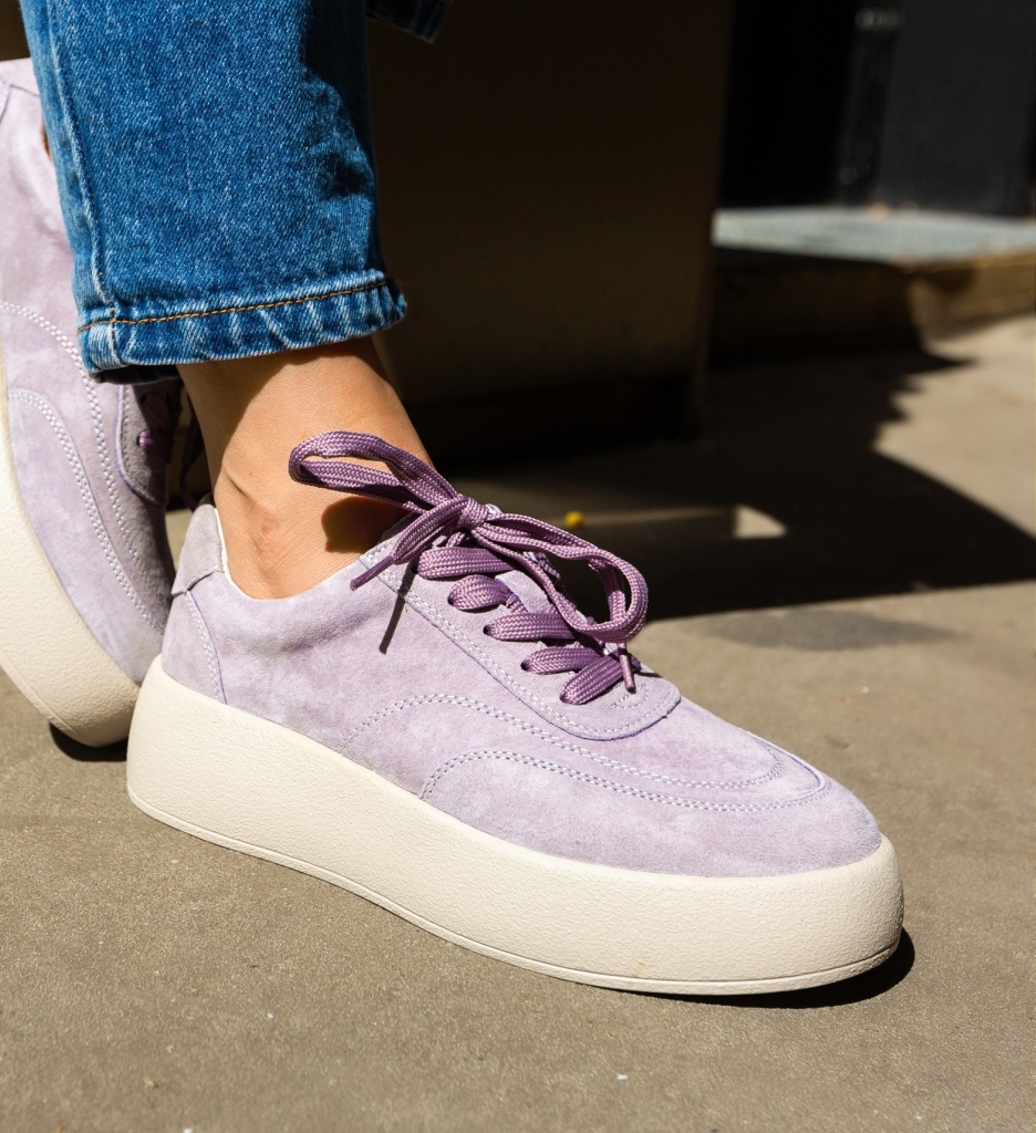 Sneakers Brittni Mov - Confort și Stil Urban - imagine 7