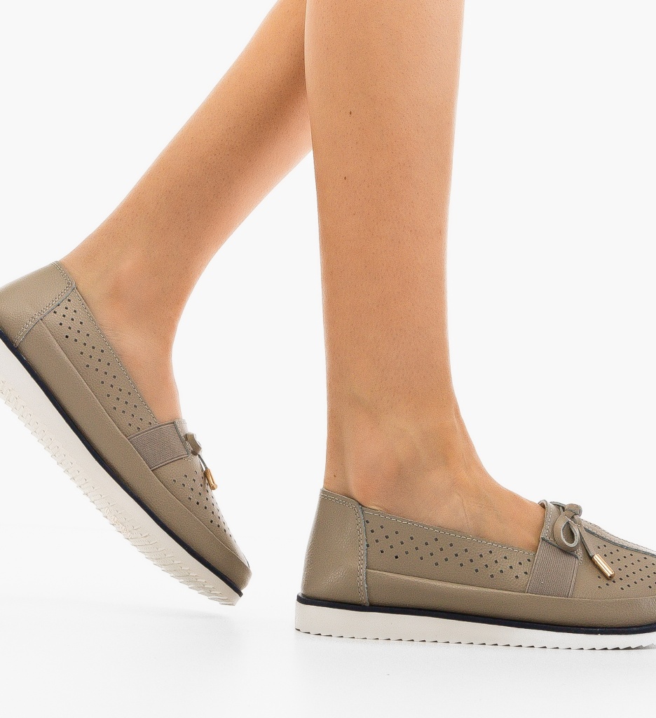 Pantofi Casual Niko Gri - Confort & Stil - imagine 2