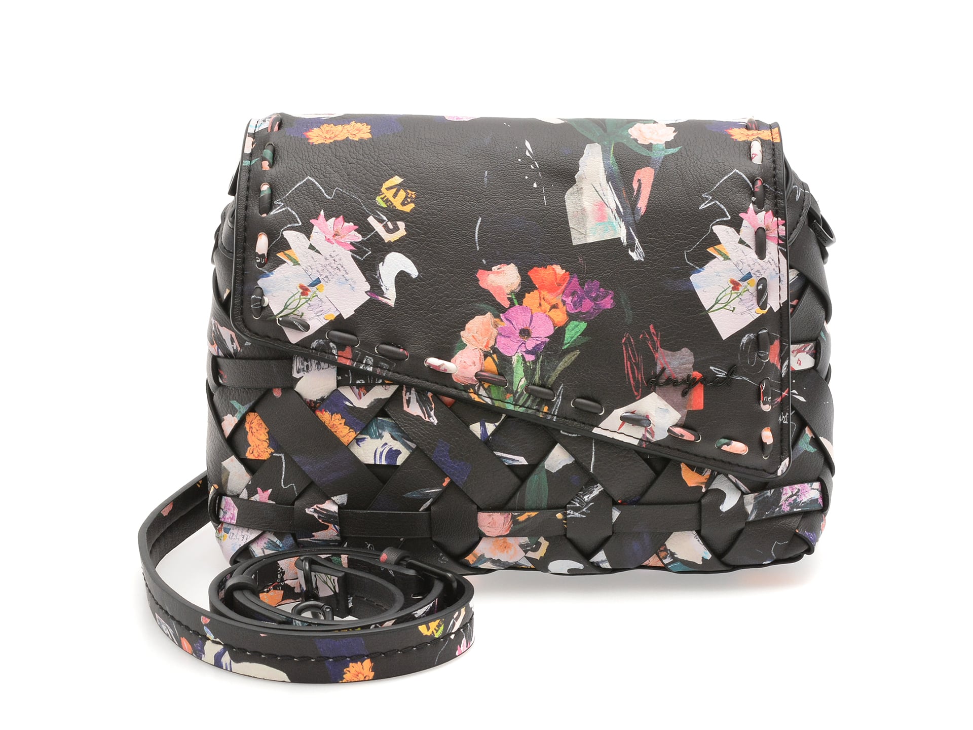 Geanta Desigual Neagra Piele Ecologica SAXPB0