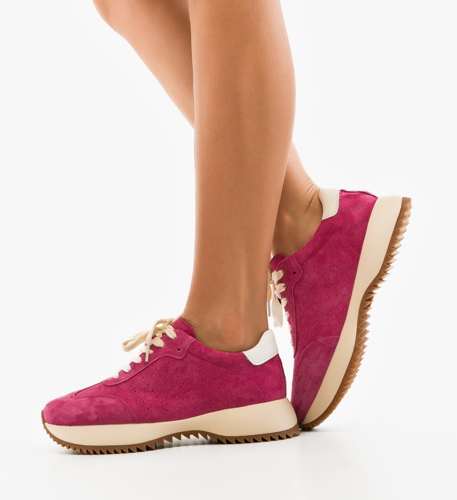 Sneakers Dama Mumbay Fuchsia - Sport & Stil - imagine 2