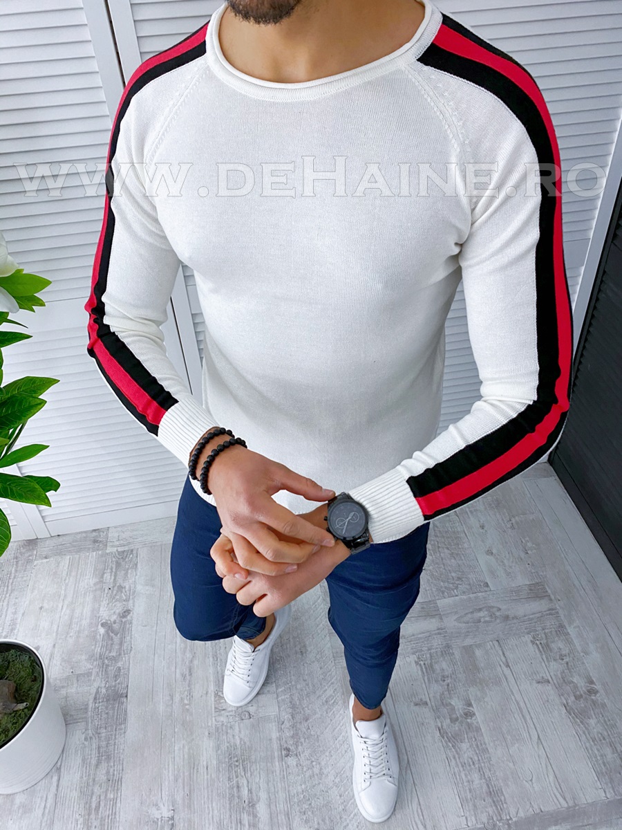 Bluză Bărbați Alba Slim Fit Bumbac Casual