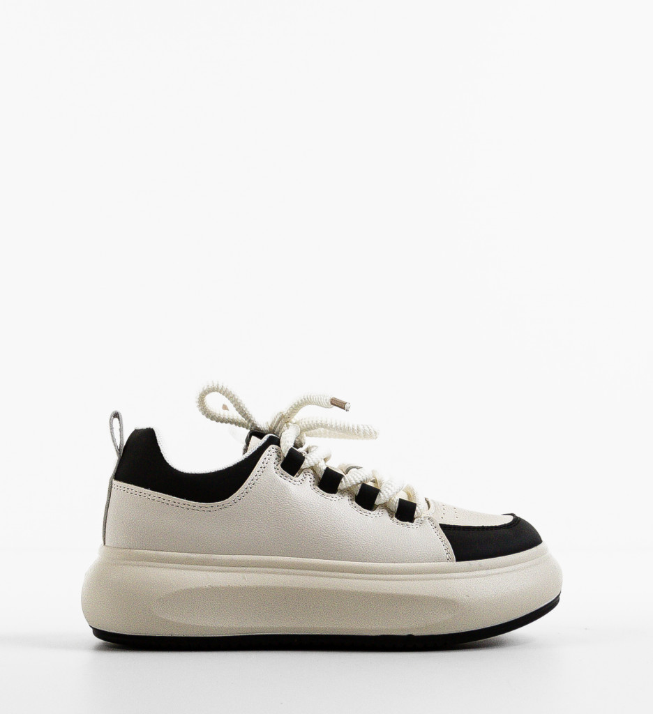 Sneakers Weleu Dama Albi - Confort și Stil - imagine 2