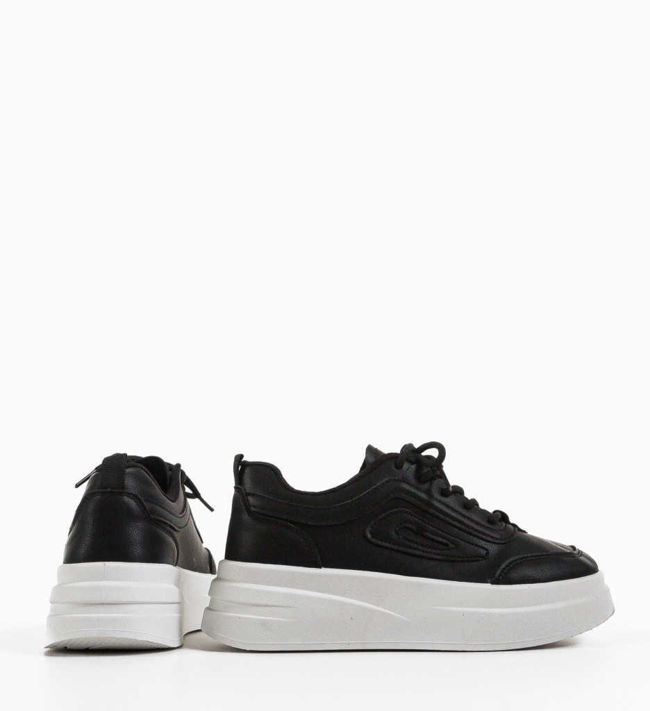 Sneakers Dama Negri Confort Urban - imagine 5