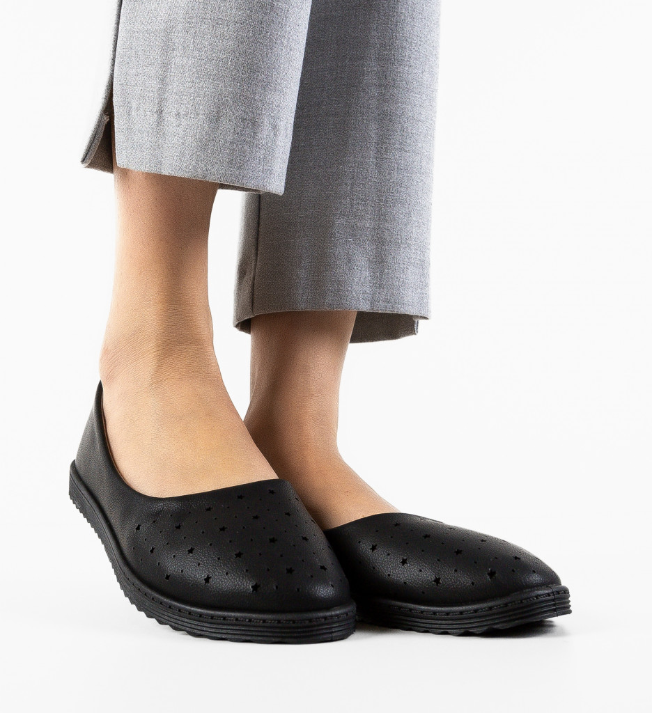 Espadrile Tribac Negre | Stil și Confort Casual - imagine 2