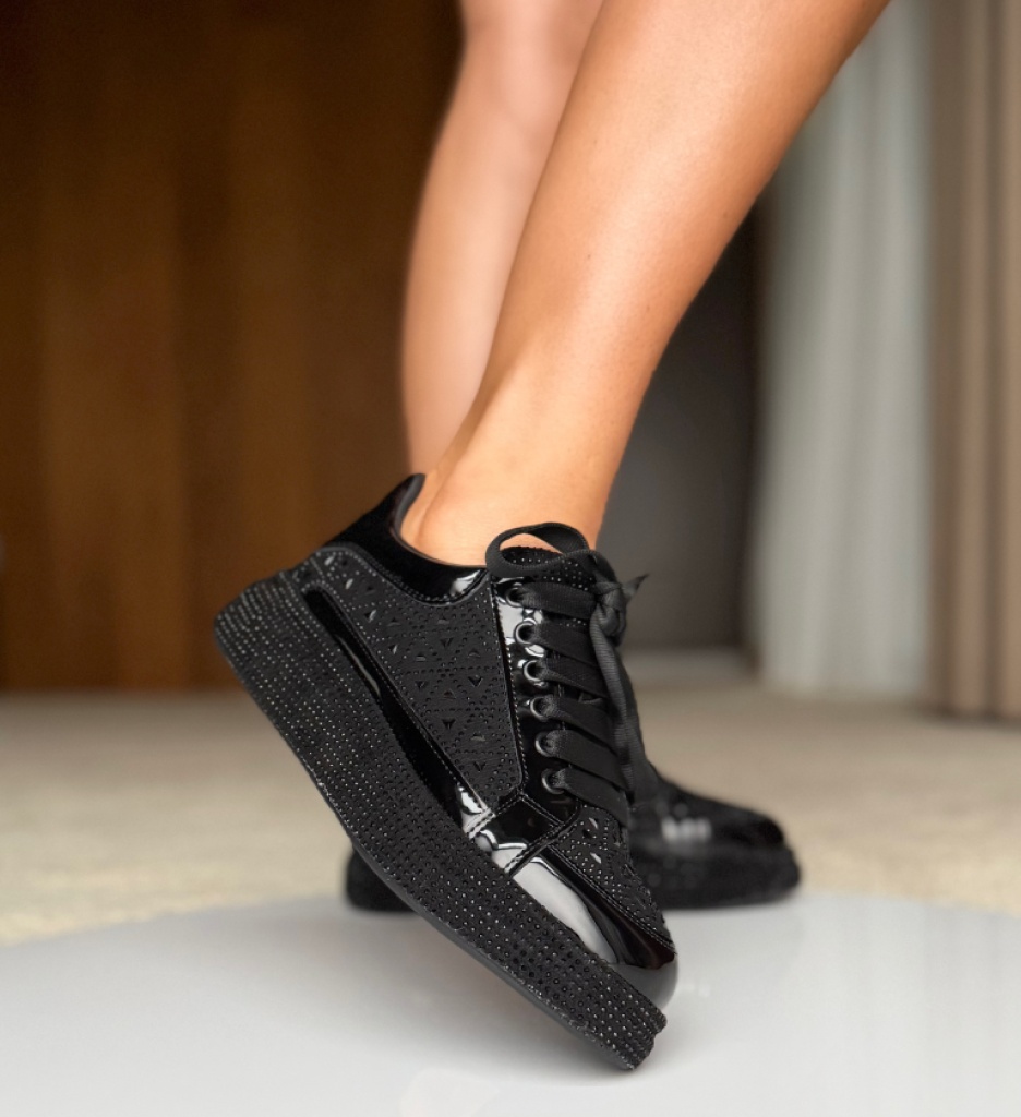 Sneakers Dama Pepe Negri | Stil și Confort - imagine 4