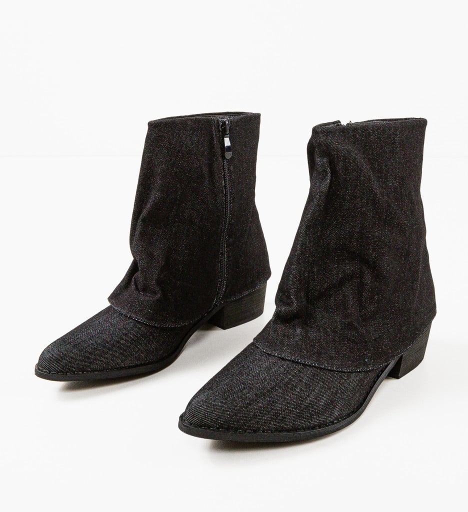Botine Kelda Negre - Eleganță și Confort - imagine 8