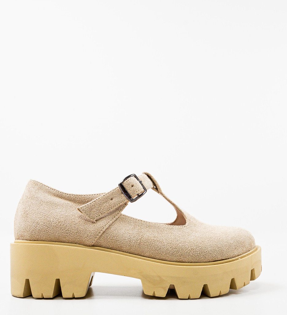 Pantofi Casual Lybon Bej - Confort și Eleganță - imagine 5